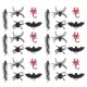 thumbnail image 1 of 50 piezas de accesorios de broma de insectos para decoraciones de Halloween, 1 of 3