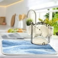 thumbnail image 4 of IAUYY 18 x 24 Inch Dish Drying Mat Dish Drying Mat Microfiber Kitchen Mats Large Counter Absorbent Dish Pad Drainer Rack Elegant and Graceful Backdrop, 4 of 8