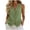 Army Green, variant on Vest Tops for Women Summer Cotton Linen Sleeveless Dressy Casual Button down V Neck Waistcoat Vests