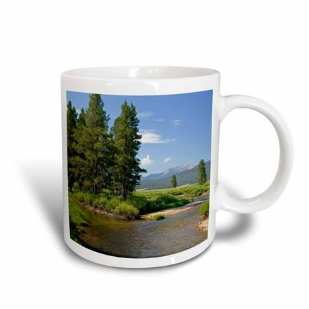 3dRose Salmon River headwaters, Sawtooth NRA, Idaho - US13 DFR0337 - David R. Frazier, Ceramic Mug, 15-ounce