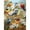 C, variant on 500 piece jigsaw puzzle for adults, 500 piece flower puzzle, dewdrop daisy, impossible puzzle for home decoration, unframed.,D