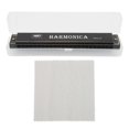 thumbnail image 1 of Harmonica 24 trous pour débutants, instrument de musique à vent en plastique pour performances sur scène, 1 of 4