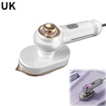 thumbnail image 1 of Travel Steamer Iron for Clothes, 2-in-1 Handheld Steam Iron with Anti-Scald Base, Portable Ironing Machine, 20s Fast Heat-Up, Sharp-Corner Detail Panel, Foldable 180 Handle, Compact for Home& Travel, 1 of 8