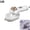 White, variant on Mini Steam Iron, Perfect Travel Companion for Wrinkle-Free Clothes, Portable Handheld Garment Steamer with 90 Rotatable Head, Fast Heat-up for Quick Wrinkle Removal, for Travel, Home Use,