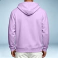 thumbnail image 5 of Urbanix Hoodie for Men Fashion Full Zip Long Sleeve Drawstring Sweatshirts Relaxed Hooded Sweatshirts Gym Work Clothes with Pockets, 5 of 5