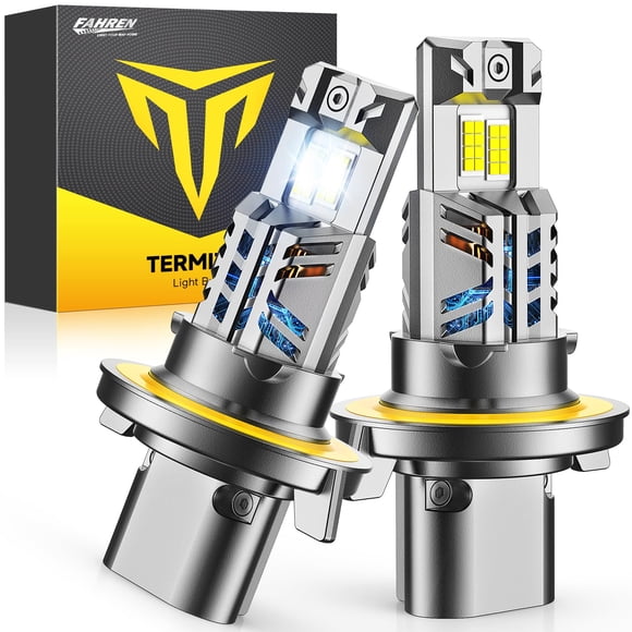 Bombillas para Auto FAHREN H13/9008 6500K Blanco Frío 50000LM x2