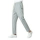 thumbnail image 1 of Pantalones deportivos elásticos holgados de seda helada para hombre - Poliéster, pierna recta, cordón, jogging informal, 1 of 6