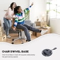 thumbnail image 1 of LRXIYODE Swivel Glider Base Chair Swivel Tilt Control Iron Black 1Set, 1 of 7