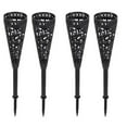 thumbnail image 2 of Grave Flower Vase, Hollow Garden Basket with Secure Ground Stake 4pcs, Formal Floral Holder for Memorial Tributes Cemetery and Daily Outdoor Landscape Maintenance, 2 of 9