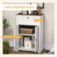thumbnail image 4 of Storage cabinet with double doors and drawer for bedroom / Farmhouse style for cozy rooms, 4 of 5