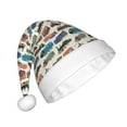 thumbnail image 2 of Fotbe Train for Christmas Hat, Santa Hat Xmas Holiday Hat Comfort Christmas New Year Festive Party Supplies for Men Women, 2 of 6