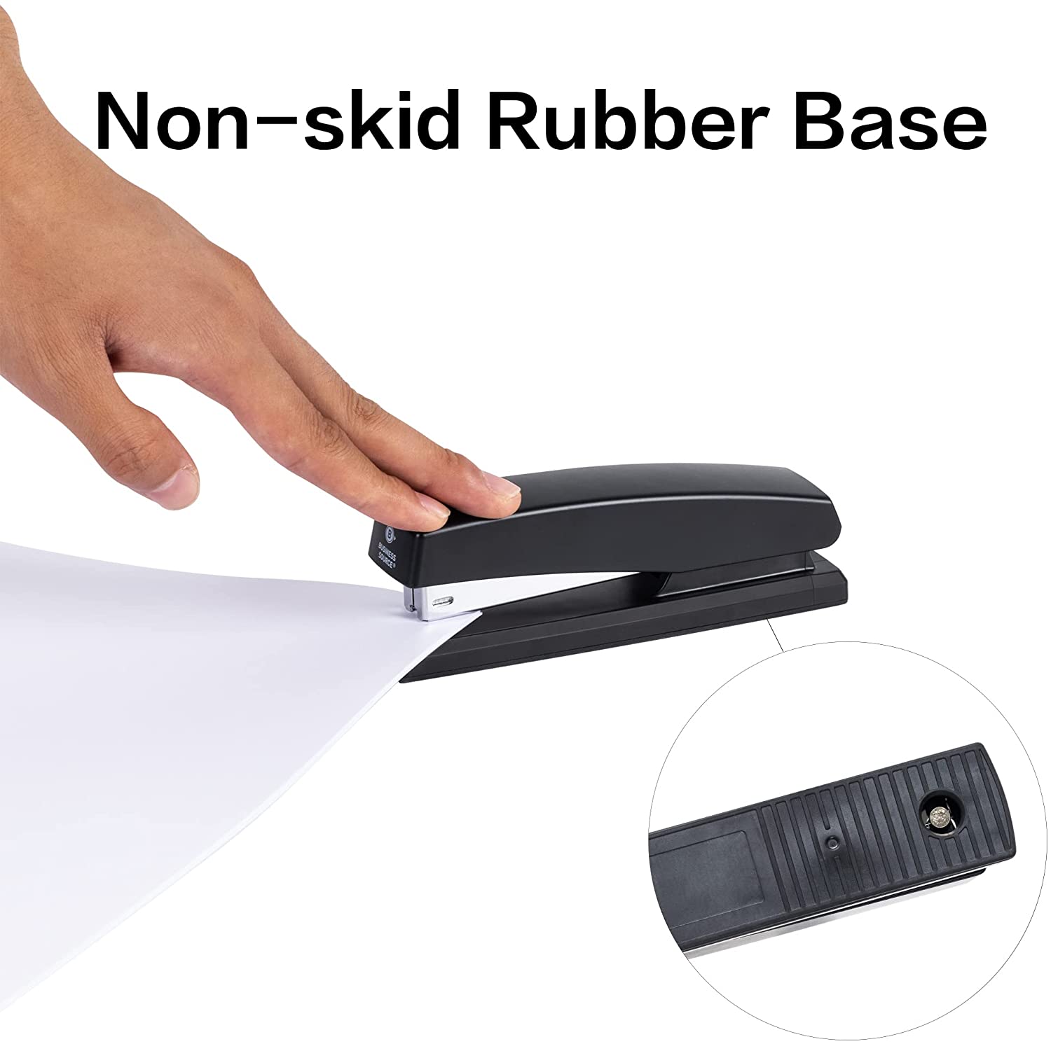 Deli Desktop Stapler with 1000 Staples and Remover photo 2
