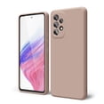 thumbnail image 1 of Funda oakxco de silicona líquida para Samsung Galaxy A53 5G, color marrón, 1 of 7
