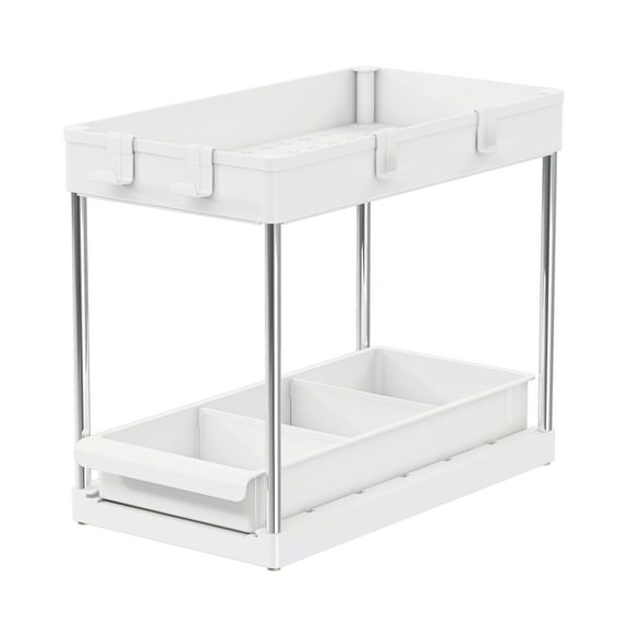 Simplify 2 Tier 16 L x 8 W Multipurpose Storage Shelf