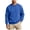 Blue, variant on Big & Tall Men’s Solid Crewneck Pullover Sweatshirt Long Sleeve Casual Athletic Plain Top S-5XL