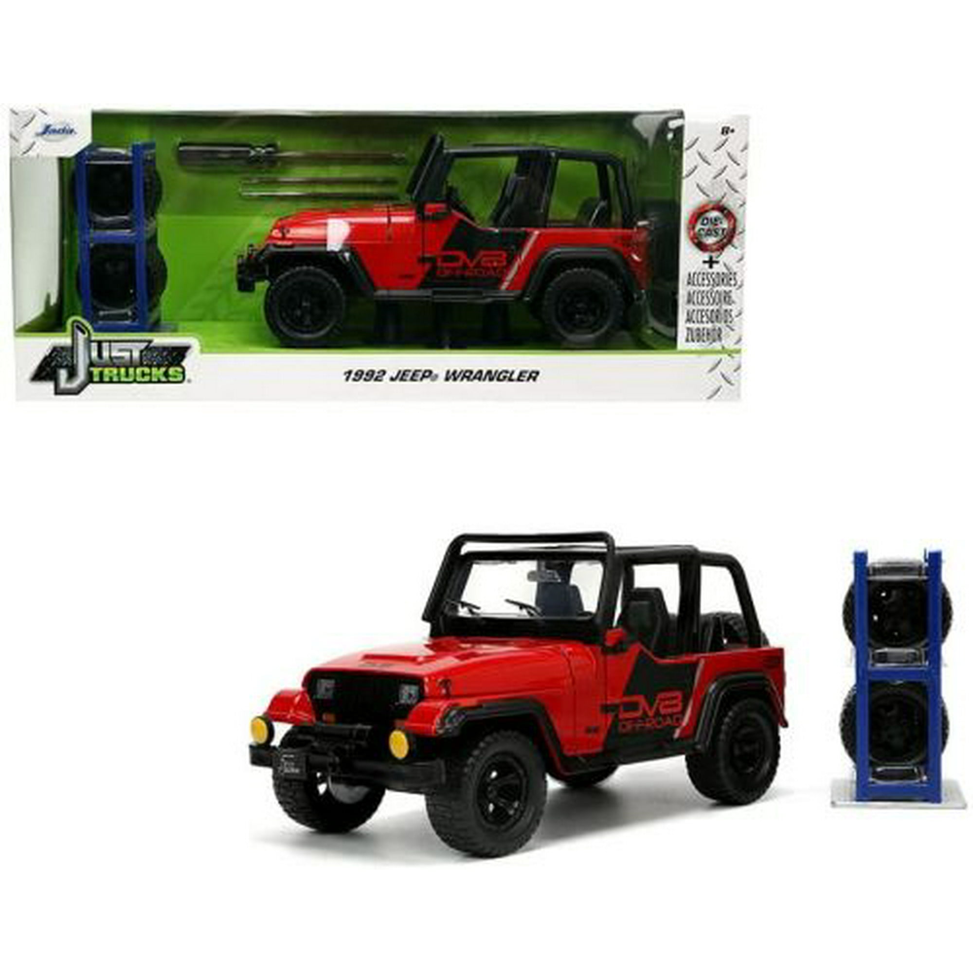 JADA TOYS 1992 Jeep Wrangler 1/24 Scale Die Cast Car | Walmart Canada JADA TOYS 1992 Jeep Wrangler 1/24 Scale Die Cast Car | Walmart Canada