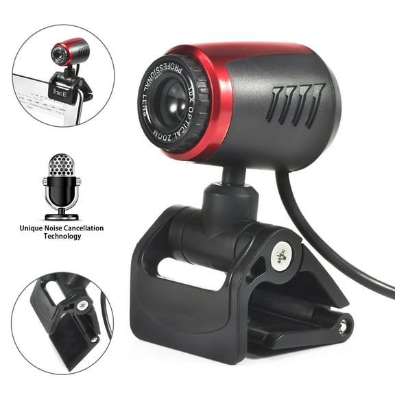 POINTERTECK Webcam with Microphone, 1080P HD Streaming USB Computer Webcam Plug and Play for PC Video Conferencing/Calling/Gaming, Laptop
