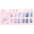 thumbnail image 1 of CHICIRIS Baby Picture Frame, Baby Monthly Milestone, Newborn Baby First Year Picture Frame with 12 Month Slots, Baby Monthly Collage Keepsake Frame, My First Year Frame Baby Picture for Photo Memories, 1 of 8
