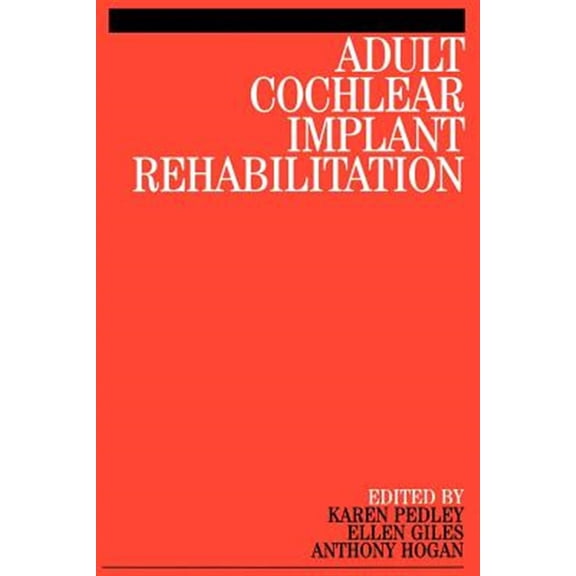 Pre-Owned Adult Cochlear Implant Rehabilitation (Paperback)