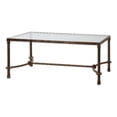thumbnail image 1 of Uttermost Table Basse en Fer Warring avec Patine Bronze Rustique, 1 of 4