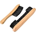 thumbnail image 1 of Pool Table and Rail Brush Set, Nylon Bristle Brush for Pool Table and Natural Wood Handle - Pool Billiard Accessories, 1 of 2