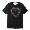 thumbnail image 3 of Shadoumai Girls Tops Size 10-12 3d Graphic Shirts Crew Neck Short Sleeve T Shirt Top Comfy Gentleman Tops Toddler Clothes for Girls, 3 of 3