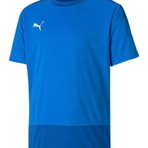 Puma Boys Goal 23 Jr Training Soccer Jersey, Blue, Big Kids (8-20), M