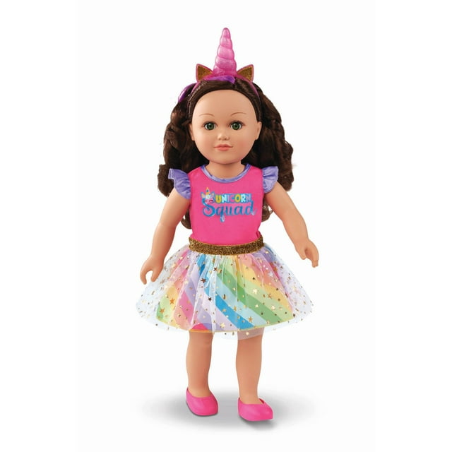 My Life As Poseable Unicorn Trainer 18" Doll, Choose from 2 Styles