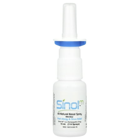 Sinol - Sinol-M All-Natural Allergy/Sinus Nasal Spray with MucoAd - 15 ml.