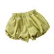 thumbnail image 1 of Baby Boy Shorts Set Verano Sólido Y Flor Bots Shorts para Niños Poliéster Suave Dormir Cómodo Ocio Diario, 1 of 7