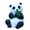 C, variant on AURORA TRADE 1PCS Solid Panda Figurines Toy, 1in Realistic Plastic Jungle Animals Figures , Educational Toy Cake Toppers Christmas Birthday Gift for Kids Toddlers