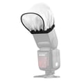 thumbnail image 1 of Difusor Irfora Difusor de rebote de Flash de cámara Universal, reemplazo de Softbox Speedlite para Canon, Nikon, Sony, Godox, Yongnuo, Flash en cámara Irfora Difusor, 1 of 6