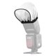 thumbnail image 1 of Difusor Difusor de rebote de Flash de cámara Universal, reemplazo de Softbox Speedlite para Canon, Nikon, Sony, Godox, Yongnuo, Flash en cámara Maboto Difusor, 1 of 6