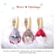 thumbnail image 5 of Billuyoard Soportes de cubiertos de Navidad, bolsas de vajilla resistentes a desgarros de dibujos animados, telas no tejidas, cuchara, tenedor, Kits de decoración para fiestas Gris, 5 of 6