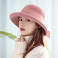 thumbnail image 5 of CoCopeaunt Fall And Winter New Model Chenille Basin Hat, British Hat Knitting Fisherman Hat, Women’s Fashion Bowknot Flanging Hat, 5 of 6