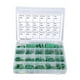 thumbnail image 1 of BOROCO Junta tórica de goma para coche de 345 Uds., Kit surtido de juntas tóricas de goma Universal, anillo de sellado de aire acondicionado a prueba de polvo para automóvil, 1 of 14