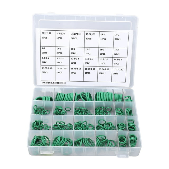 Air Conditioning Seal Ring, Good Watertightness Dustproof O Ring Assortment Kit For Automobile