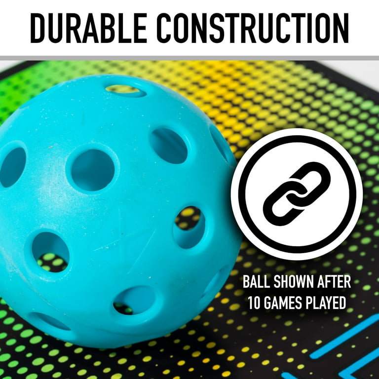 Franklin Sports X-26 Indoor Pickleballs - USA Pickleball Official