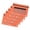 Orange, variant on Pencil Pouch for 3 Ring Binder, 5 Pack Binder Pencil Pouch with Clear Window Pencil Bags with Zipper & Reinforced Grommets, Pencil Case for Binder Yellow