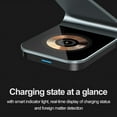 thumbnail image 5 of Suonee 3-in-1 Magnetic Wireless Aluminum Alloy Charging Station for iPhone & AirPods, Black, 5 of 14