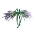 thumbnail image 4 of Houderco 1Ud Guirnalda Decorativa Artificial Violeta Para Puerta Y Con Flores Lavanda Festiva, 4 of 8