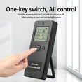 thumbnail image 2 of Zootealy Portable UV Radiation Tester with LCD Display - Handheld Radiation Detector for Home/Office Use - Lightweight UV Detection Counter - ABS Material - Black Color - Measures up to 3000uw/cm2, 2 of 6