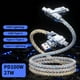 thumbnail image 2 of Cable de carga rápida de 100 W, 4 en 1, USB-C, luminoso, con nailon trenzado, para iPhone, Android, teléfono, tableta, portátil y juegos | 2 m, 2 of 9