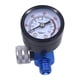 thumbnail image 1 of Regulador de presión de aire G1/4" Rosca Compresores de aire Válvula reguladora Práctica Perilla de plata, 1 of 9