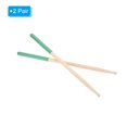 thumbnail image 3 of Maple Wood Drumstick 5A Anti Slip Handle Grips Drum Stick Green for Drumming Musical, 2 Pair, 3 of 6