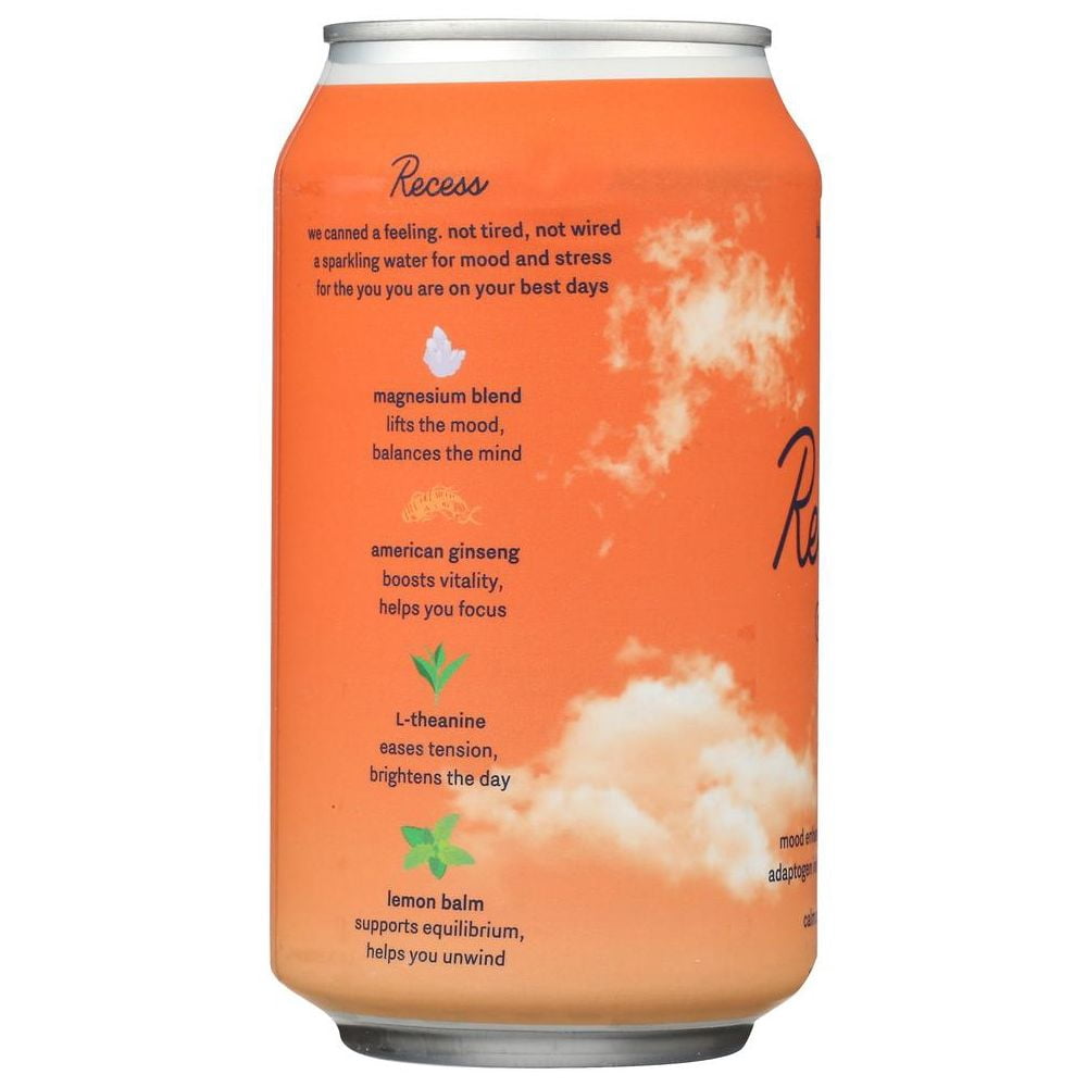(Pack Of 12) Recess Water Sparkling Blood Orange 12 Fo