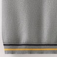 thumbnail image 4 of SERTGUTR Boys V Neck Sweater Vest, Striped Ribbed Trim Sleeveless Knit Pullover, School Uniform Classic Fit, Everyday Layering Top, 4 of 7