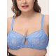 thumbnail image 4 of Ropa interior de mujer Irfora Sujetador de encaje de talla grande para mujer Sujetadores huecos Irfora Ropa interior de mujer, 4 of 5