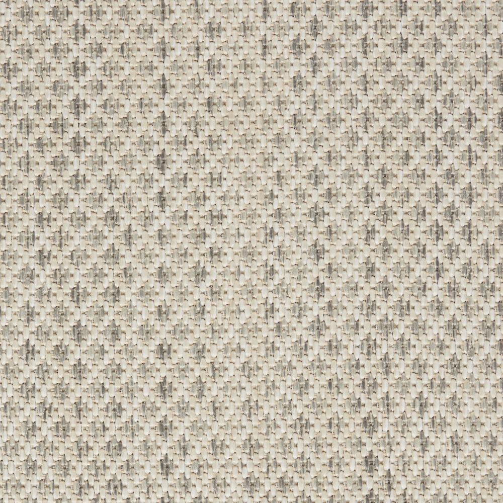 9' x 12' Cream Geometric Power Loom Area Rug