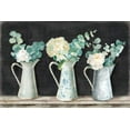 thumbnail image 2 of Nai, Danhui 32x23 White Modern Wood Framed Museum Art Print Titled - Farmhouse Bouquets, 2 of 4